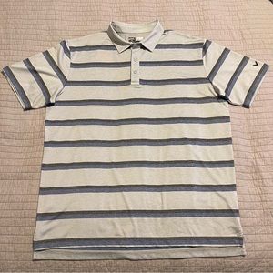 Callaway Opti-Dri Men's Striped Polo Golf Shirt Size XL